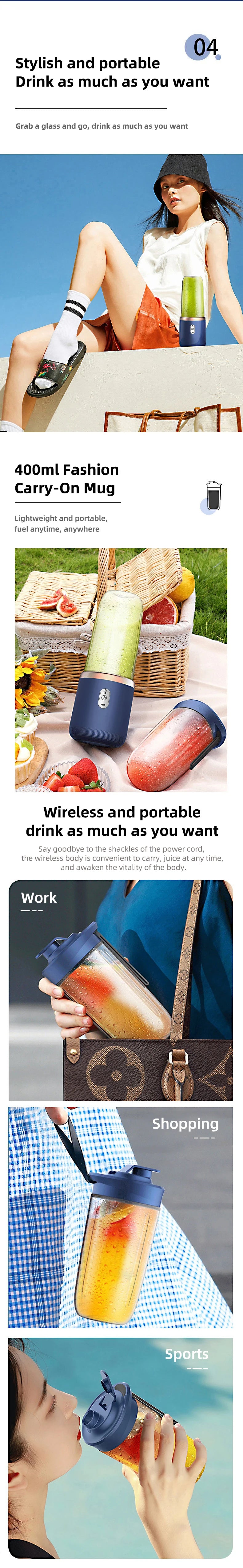 SmoothieMate Portable Juicer Cup