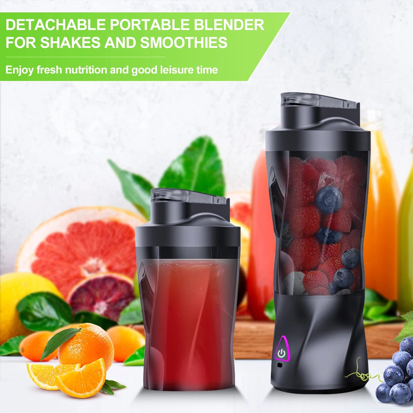SmoothieMate PowerBlend 700 Portable Blender