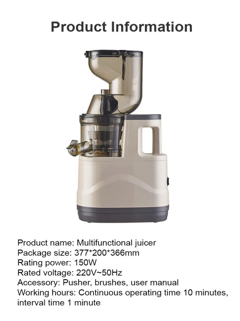 SmoothieMate ProPress Juicer